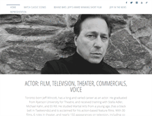 Tablet Screenshot of jeffwincott.com